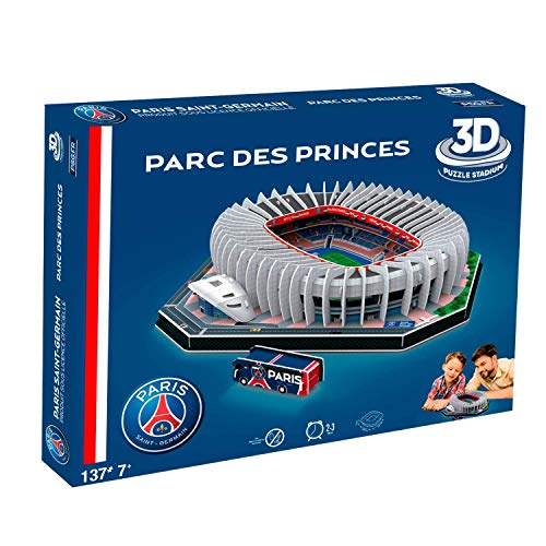 Megableu 678263 National Soccer Club Fußball Puzzle Stade 3D Park der Princes – PSG, Stadion ohne LED von Megableu