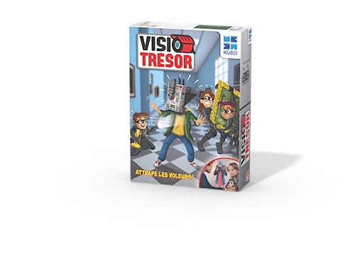 Megableu Mega Blau | Visio Tresor | Action-und Reflexspiel, ab 7 Jahren, für 3-6 Spieler, 678332 von Megableu