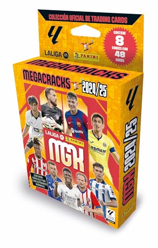 Megacaracks 2024-2025 004988kbe8 Ecoblister 8 Booster Megacracks 2024–2025, Mehrfarbig, Normal von Megacaracks 2024-2025