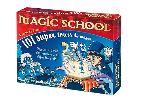 Megagic 101S Zauberset für Kinder – Magic School 101 Zaubertricks, braun, L Megagic 101S Zauberset für Kinder – Magic School 101 Zaubertricks, braun, L von Megagic