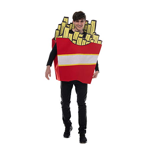 Megartico Halloween Herren French Fry Kostüme Erwachsene Lustiges Kostüm für Paare, Einheitsgröße von Megartico