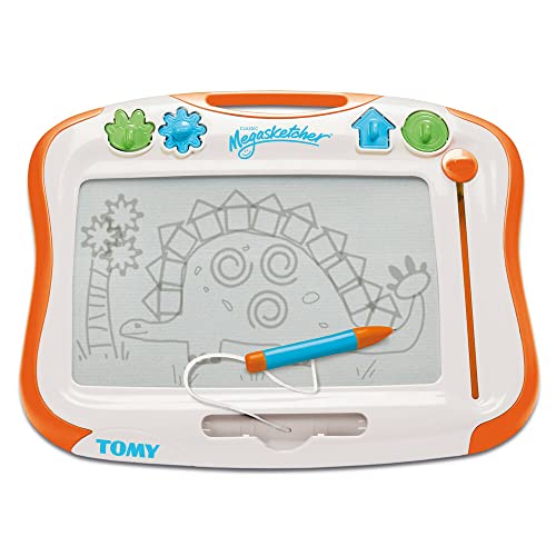 TOMY MegaSketcher Magnettafel für Kinder, Magnet Maltafel, Kinderspielzeug, Zaubertafel, fördert die Kreativität, Ideales Geschenk, ab 3 Jahre von Megasketcher