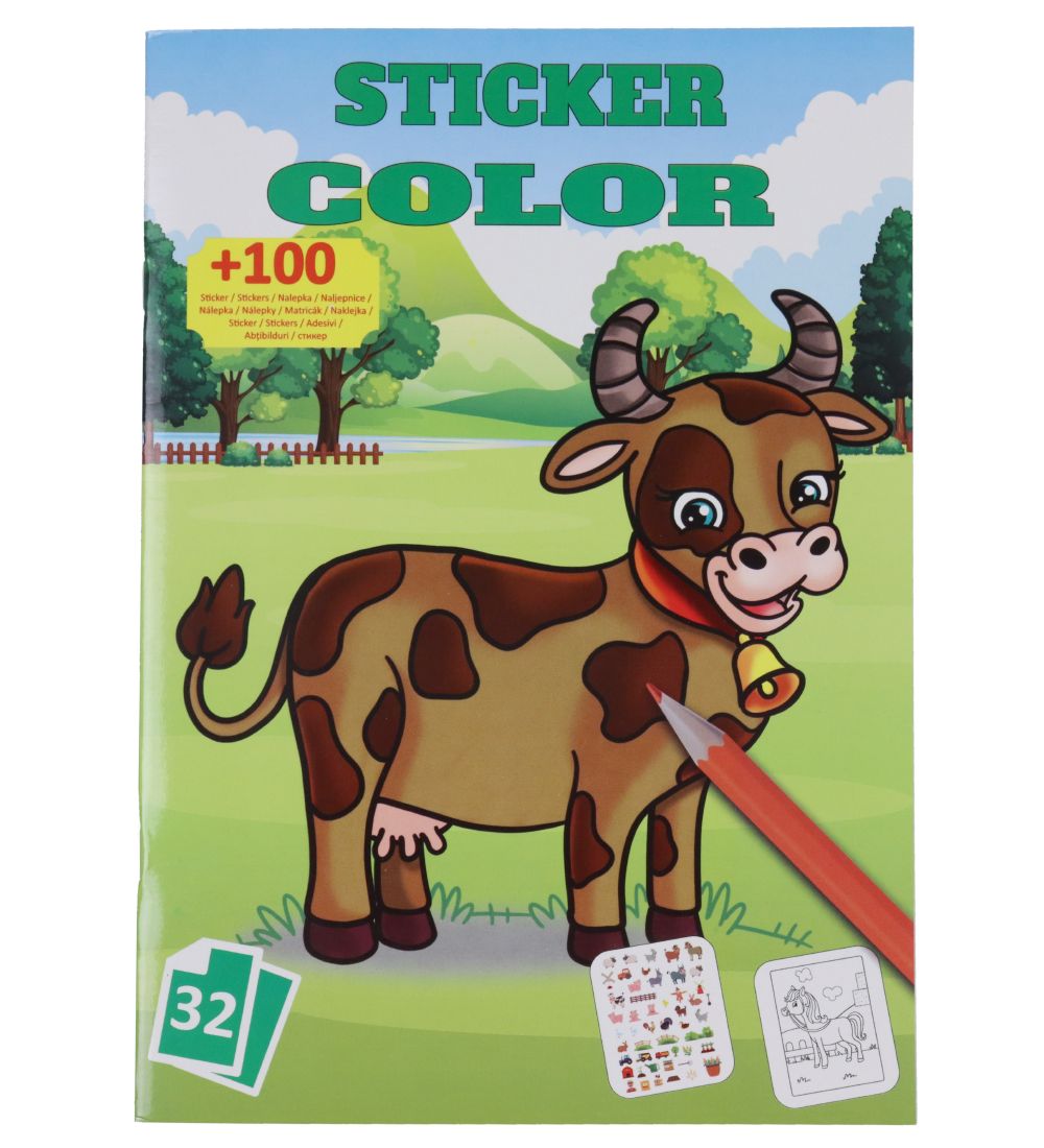 Megastar Malbuch m. Stickers - 32 Seiten - Farm - Megastar - One Size - Malbücher Megastar Malbuch m. Stickers - 32 Seiten - Farm - Megastar - One Size - Malbücher von Megastar