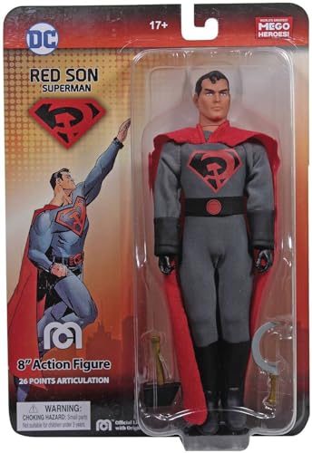 Mego DC Heroes Red Son Superman PX 20,3 cm AF von Mego