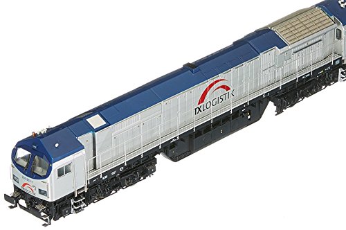 Mehano 58921 TXL -DC Diesellok Blue Tiger 2, silberblau und rot, H0 von Mehano