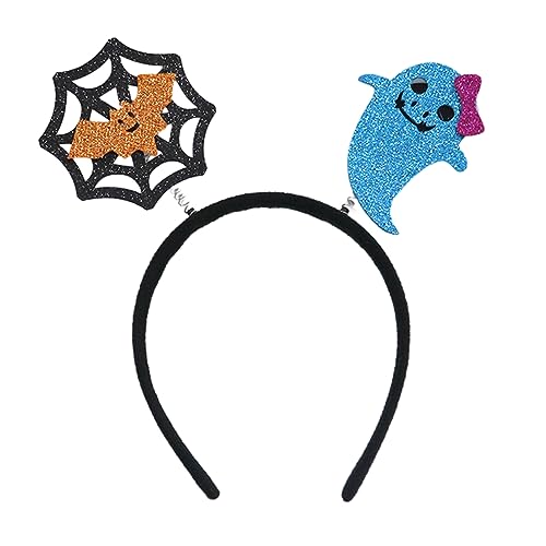 Meiliyizu Halloween Stirnband Dark Series Kürbis/Fledermaus Haarband Kinder Headhoop RaveParty Requisiten Haarschmuck Unisex Kopfbedeckung von Meiliyizu