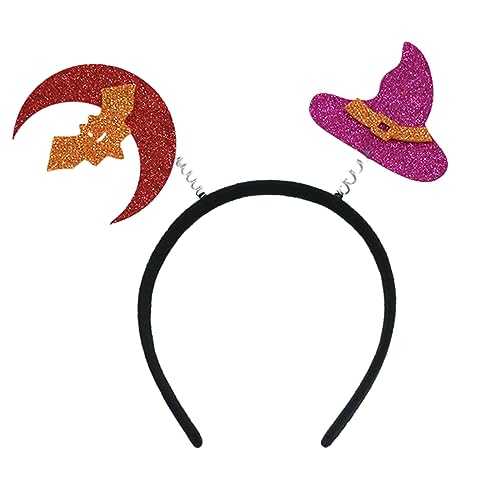 Meiliyizu Halloween Stirnband Dark Series Kürbis/Fledermaus Haarband Kinder Headhoop RaveParty Requisiten Haarschmuck Unisex Kopfbedeckung von Meiliyizu