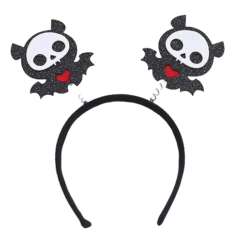 Meiliyizu Halloween Stirnband Dark Series Kürbis/Fledermaus Haarband Kinder Headhoop RaveParty Requisiten Haarschmuck Unisex Kopfbedeckung von Meiliyizu