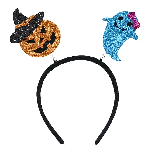 Meiliyizu Halloween Stirnband Dark Series Kürbis/Fledermaus Haarband Kinder Headhoop RaveParty Requisiten Haarschmuck Unisex Kopfbedeckung von Meiliyizu