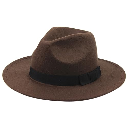 Meiliyizu Unisex Cowboyhut Vintage Cowgirl Hut Ritter Cosplay Party Requisiten Fedora Hut ConcertTour Neuheit Kostüm von Meiliyizu