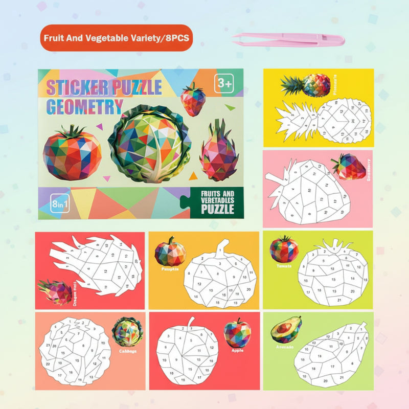 3D Sticker Puzzle– Kreativ&lehrreich– Geometrisches 3D-Puzzle Obst | Pädagogisches Holzspielzeug 3D Sticker Puzzle– Kreativ&lehrreich– Geometrisches 3D-Puzzle Obst | Pädagogisches Holzspielzeug von Mein Kleines Baby