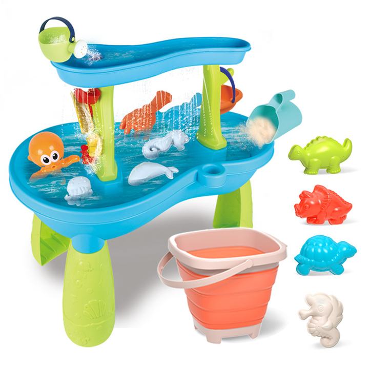 AquaKind– Spielerisch entwickeln – Wassertisch für Kleinkinder | Pädagogisches Holzspielzeug AquaKind– Spielerisch entwickeln – Wassertisch für Kleinkinder | Pädagogisches Holzspielzeug von Mein Kleines Baby