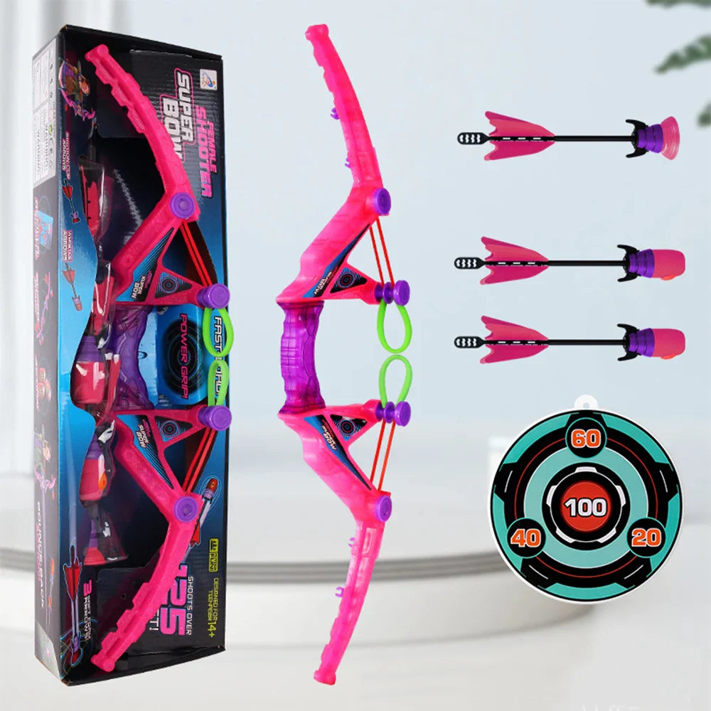 ArrowFun – Spielen & Lernen – Bogenschießset für Kinder Rosa / Groß | Pädagogisches Holzspielzeug ArrowFun – Spielen & Lernen – Bogenschießset für Kinder Rosa / Groß | Pädagogisches Holzspielzeug von Mein Kleines Baby