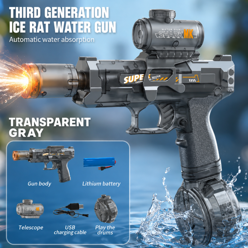 Automatic Water Blaster – Aktiv & Interaktiv – Wasserpistole Schwarz | Pädagogisches Holzspielzeug Automatic Water Blaster – Aktiv & Interaktiv – Wasserpistole Schwarz | Pädagogisches Holzspielzeug von Mein Kleines Baby