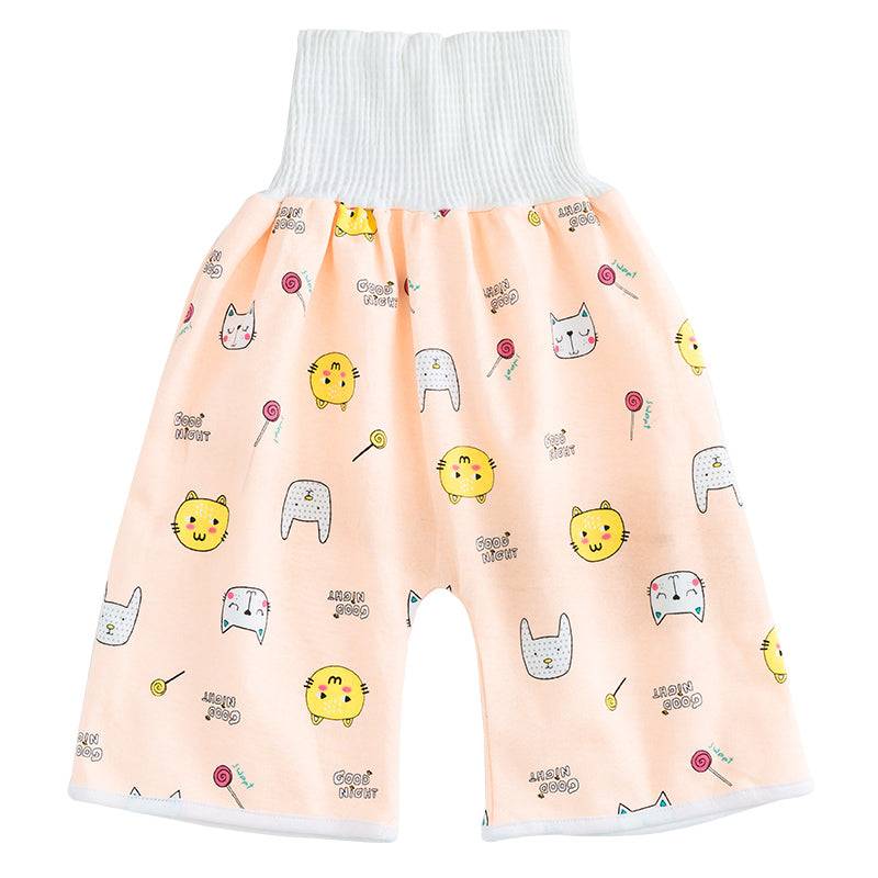 Baby Training Pants™ - Töpfchentraining mit Pfiff - Übungshosen Hose / Orangefarbene Kätzchen / L (3-6 Jahre) | Pädagogisches Holzspielzeug von Mein Kleines Baby