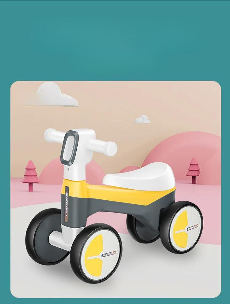 Balance Buddy™ - Freude am Fahren für Kinder - Balance Fahrrad Schwarz | Pädagogisches Holzspielzeug von Mein Kleines Baby