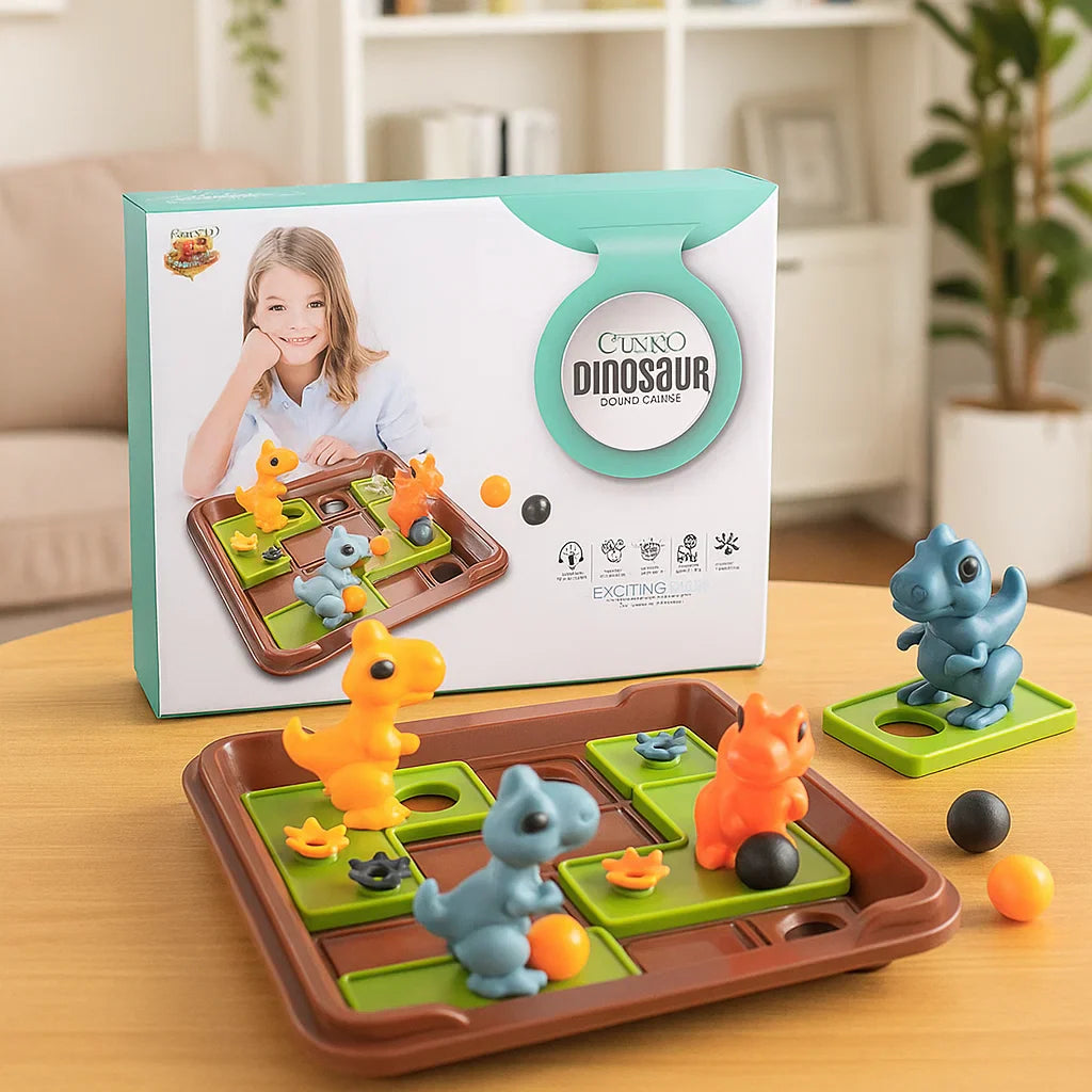 BrainSeek– Clever&lehrreich– Logikspiel Dinosaurier | Pädagogisches Holzspielzeug BrainSeek– Clever&lehrreich– Logikspiel Dinosaurier | Pädagogisches Holzspielzeug von Mein Kleines Baby
