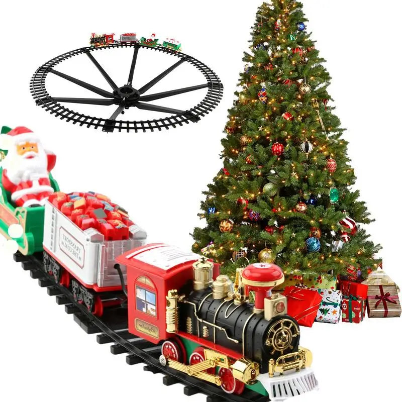 Christmas Train™ - Fahrt in die Festtage - Weihnachtszug | Pädagogisches Holzspielzeug von Mein Kleines Baby