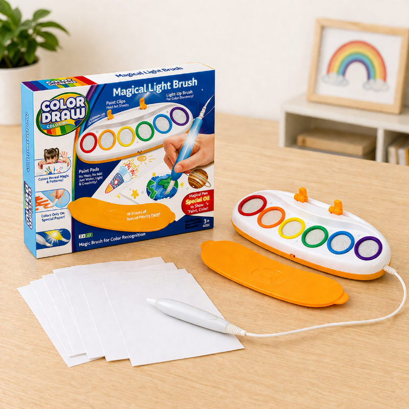 Color Draw – Kreativ & Sauber – Malset | Pädagogisches Holzspielzeug Color Draw – Kreativ & Sauber – Malset | Pädagogisches Holzspielzeug von Mein Kleines Baby
