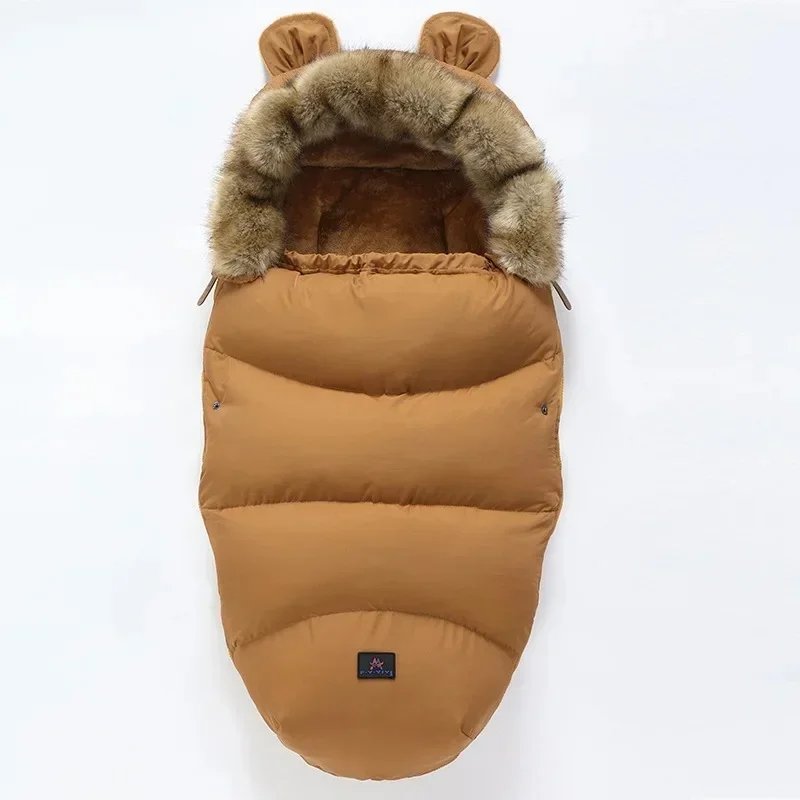 CozyRide – Warm & Gemütlich – Babyschlafsack für den Kinderwagen Kaki | Pädagogisches Holzspielzeug CozyRide – Warm & Gemütlich – Babyschlafsack für den Kinderwagen Kaki | Pädagogisches Holzspielzeug von Mein Kleines Baby