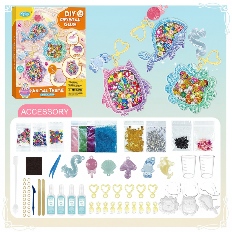DIY Crystal Keychain Kit – Kreativ & Verspielt – Bastelset für Schlüsselanhänger Tiere – Ausführlich | Pädagogisches Holzspielzeug DIY Crystal Keychain Kit – Kreativ & Verspielt – Bastelset für Schlüsselanhänger Tiere – Ausführlich | Pädagogisches Holzspielzeug von Mein Kleines Baby