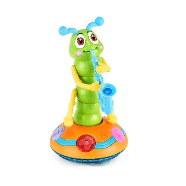 Dancing Caterpillar™ - Tanz- und Musikabenteuer - Tanzende Raupe | Pädagogisches Holzspielzeug von Mein Kleines Baby
