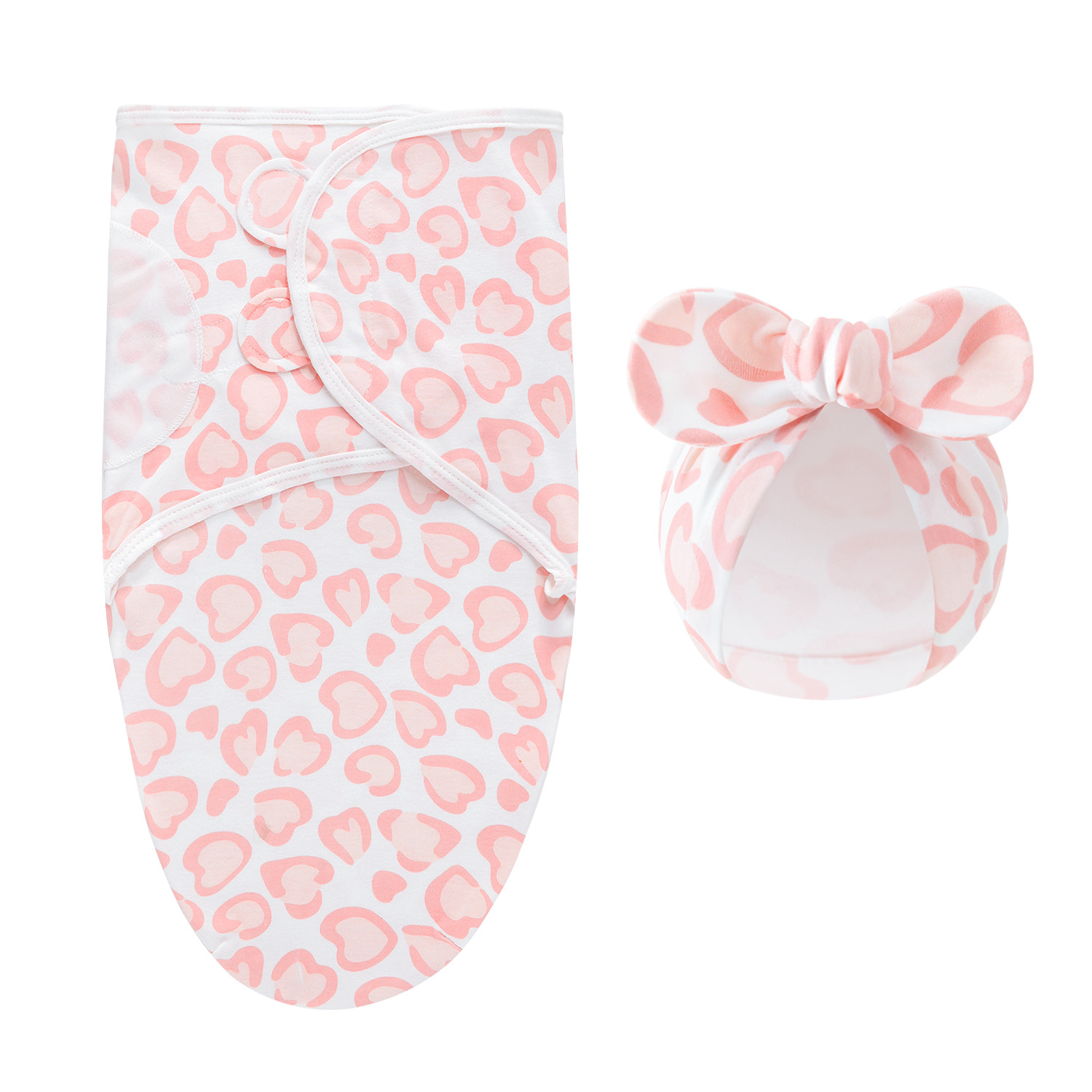 DreamNest– Ruhe&Komfort– Luxuriöses Wickeltuch mit Mütze Rosa Herz | Pädagogisches Holzspielzeug DreamNest– Ruhe&Komfort– Luxuriöses Wickeltuch mit Mütze Rosa Herz | Pädagogisches Holzspielzeug von Mein Kleines Baby