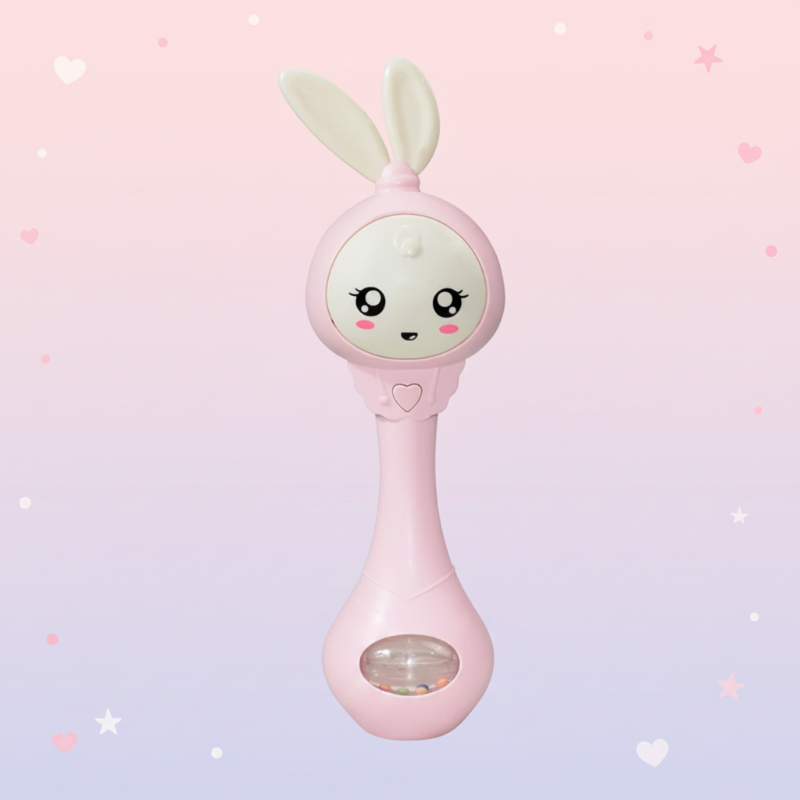 Fun Animal Rattle – Fröhlich & lehrreich – Baby-Rassel Rosa | Pädagogisches Holzspielzeug Fun Animal Rattle – Fröhlich & lehrreich – Baby-Rassel Rosa | Pädagogisches Holzspielzeug von Mein Kleines Baby