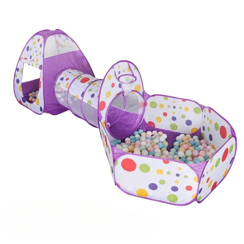 Fun Fort - Werfen & Schreien - Spielzelt für Kinder Lila | Pädagogisches Holzspielzeug Fun Fort - Werfen & Schreien - Spielzelt für Kinder Lila | Pädagogisches Holzspielzeug von Mein Kleines Baby