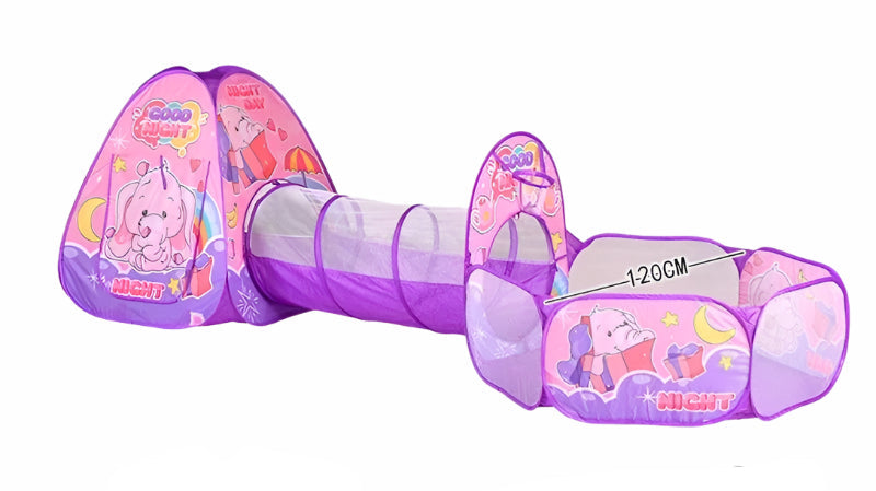 Fun Fort - Werfen&Schreien - Spielzelt für Kinder Rosa Elefant | Pädagogisches Holzspielzeug Fun Fort - Werfen&Schreien - Spielzelt für Kinder Rosa Elefant | Pädagogisches Holzspielzeug von Mein Kleines Baby