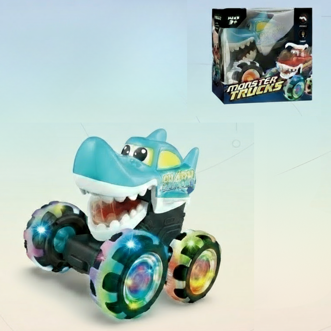 GlowRover – Stærk og stødsikker – RC Monstertruck Blå | Pädagogisches Holzspielzeug GlowRover – Stærk og stødsikker – RC Monstertruck Blå | Pädagogisches Holzspielzeug von Mein Kleines Baby