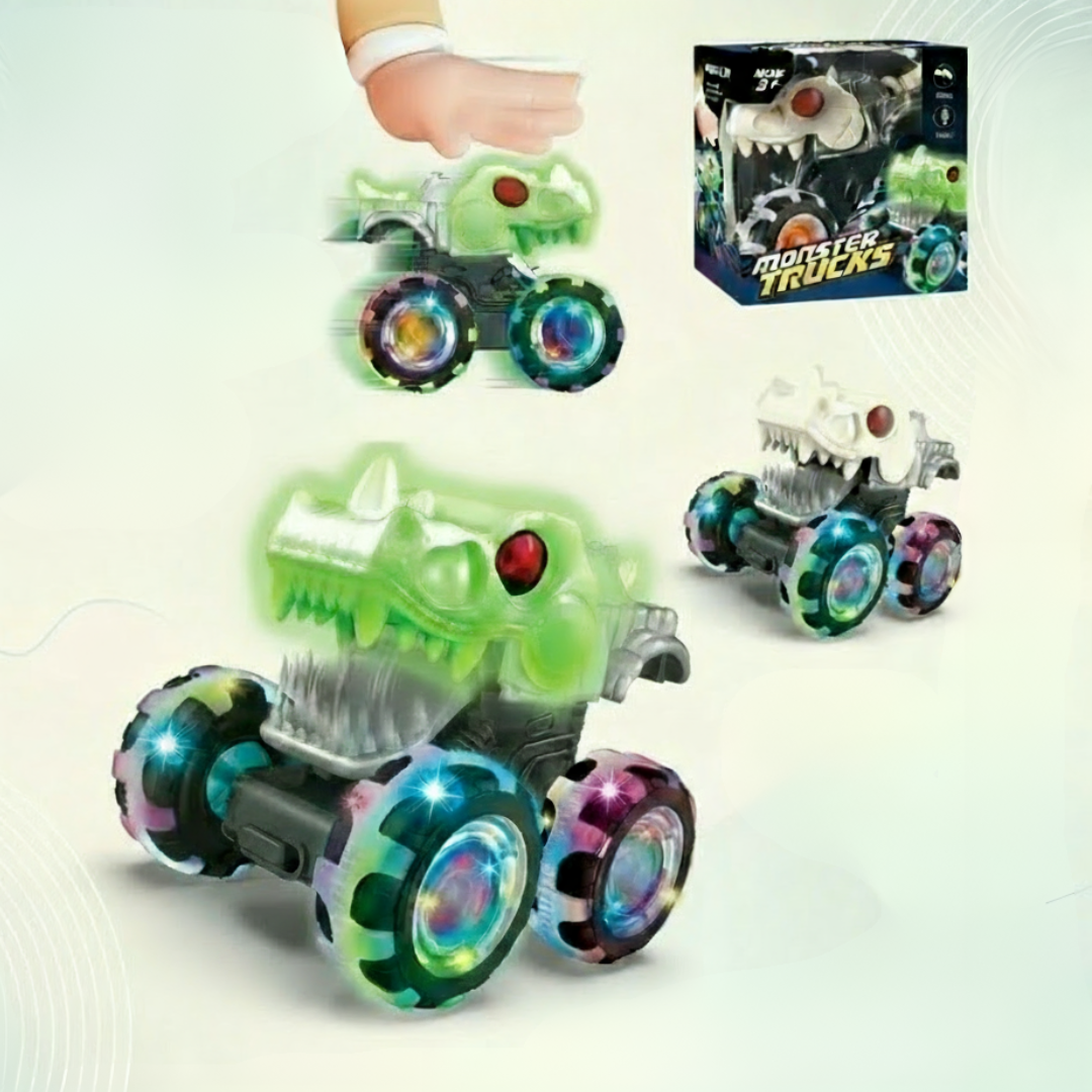 GlowRover – Stærk og stødsikker – RC Monstertruck Glødende Grøn | Pädagogisches Holzspielzeug GlowRover – Stærk og stødsikker – RC Monstertruck Glødende Grøn | Pädagogisches Holzspielzeug von Mein Kleines Baby