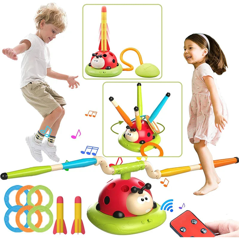 Ladybug Fun Set™ - Drei-in-Eins-Abenteuer! - Aktivitätsspielzeug | Pädagogisches Holzspielzeug von Mein Kleines Baby