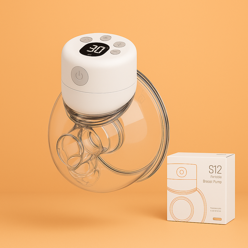 MammaFlow– Kabellos und diskret - Elektrische Milchpumpe ohne Hände Nur | Pädagogisches Holzspielzeug MammaFlow– Kabellos und diskret - Elektrische Milchpumpe ohne Hände Nur | Pädagogisches Holzspielzeug von Mein Kleines Baby