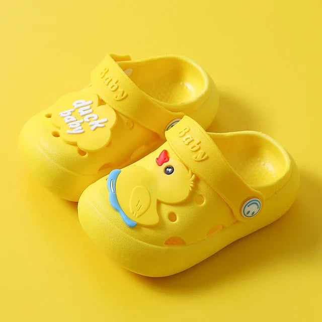Mini Fashion™ - Atmungsaktives Design - Kinder Slipper Gelb / 16 (6-12 Monate) | Pädagogisches Holzspielzeug von Mein Kleines Baby