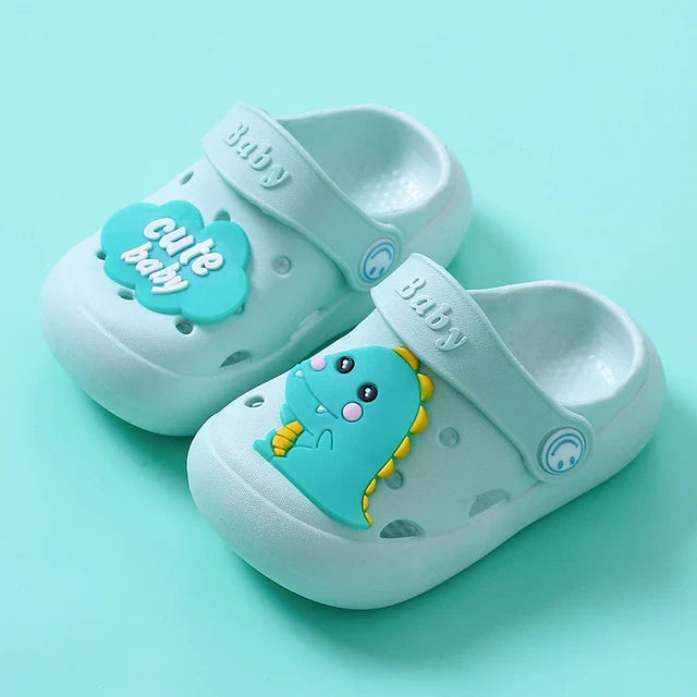 Mini Fashion™ - Atmungsaktives Design - Kinder Slipper Minzblau / 20 (2.5-3 Jahre) | Pädagogisches Holzspielzeug von Mein Kleines Baby