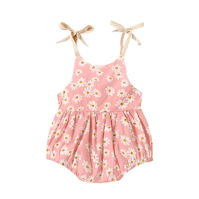Mini Fashion™ - Baby Strampler Kleid Rosa / 60 (0-3 Monate) | Pädagogisches Holzspielzeug von Mein Kleines Baby