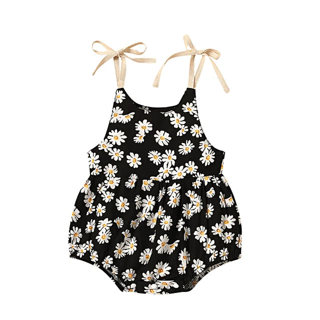 Mini Fashion™ - Baby Strampler Kleid Schwarz / 60 (0-3 Monate) | Pädagogisches Holzspielzeug von Mein Kleines Baby