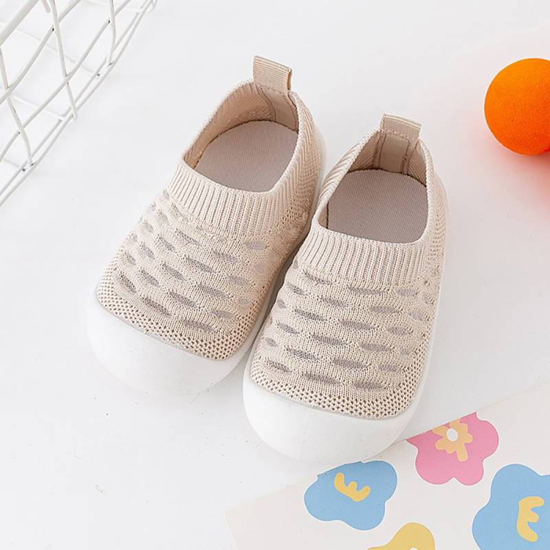 Mini Fashion™ - Bequem und luftig - Kinderschuhe Beige / 13 (6-12 Monate) | Pädagogisches Holzspielzeug von Mein Kleines Baby