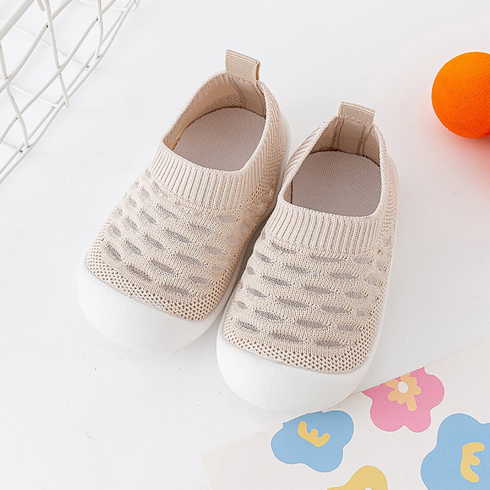 Mini Fashion™ - Bequem und luftig - Kinderschuhe Beige / 17 (2-3 Jahr) | Pädagogisches Holzspielzeug von Mein Kleines Baby