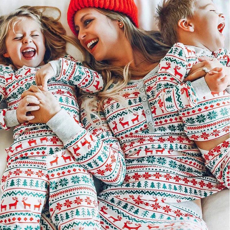 Mini Fashion™ - Für die ganze Familie - Weihnachtspyjamas Frauen - 3XL | Pädagogisches Holzspielzeug von Mein Kleines Baby