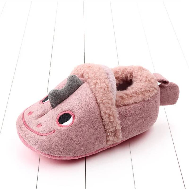 Mini Fashion™ - Plüschtiere - Tierische Hausschuhe für Kleinkinder Drache Rosa / 17 (13-18 Monate) | Pädagogisches Holzspielzeug von Mein Kleines Baby