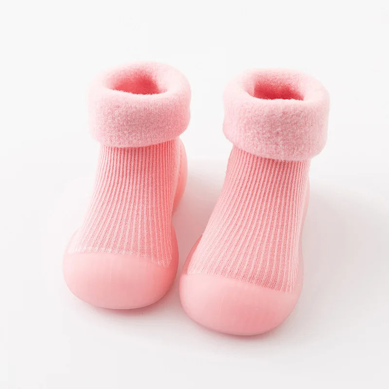 Mini Fashion™ - Rutschfester Grip - Sockenschuhe für Kleinkinder Rosa / 27 (2-3 Jahr) | Pädagogisches Holzspielzeug von Mein Kleines Baby