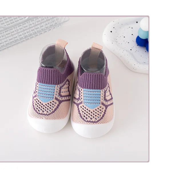 Mini Fashion™ - Stylish Steps - Schuhe für Kleinkinder Lila / 22 (12-18 Monate) | Pädagogisches Holzspielzeug von Mein Kleines Baby