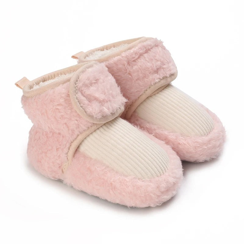 Mini Fashion™ - Warm&Bequem- Tierschuhe Rosa / 17 (6-12 Monate) | Pädagogisches Holzspielzeug von Mein Kleines Baby