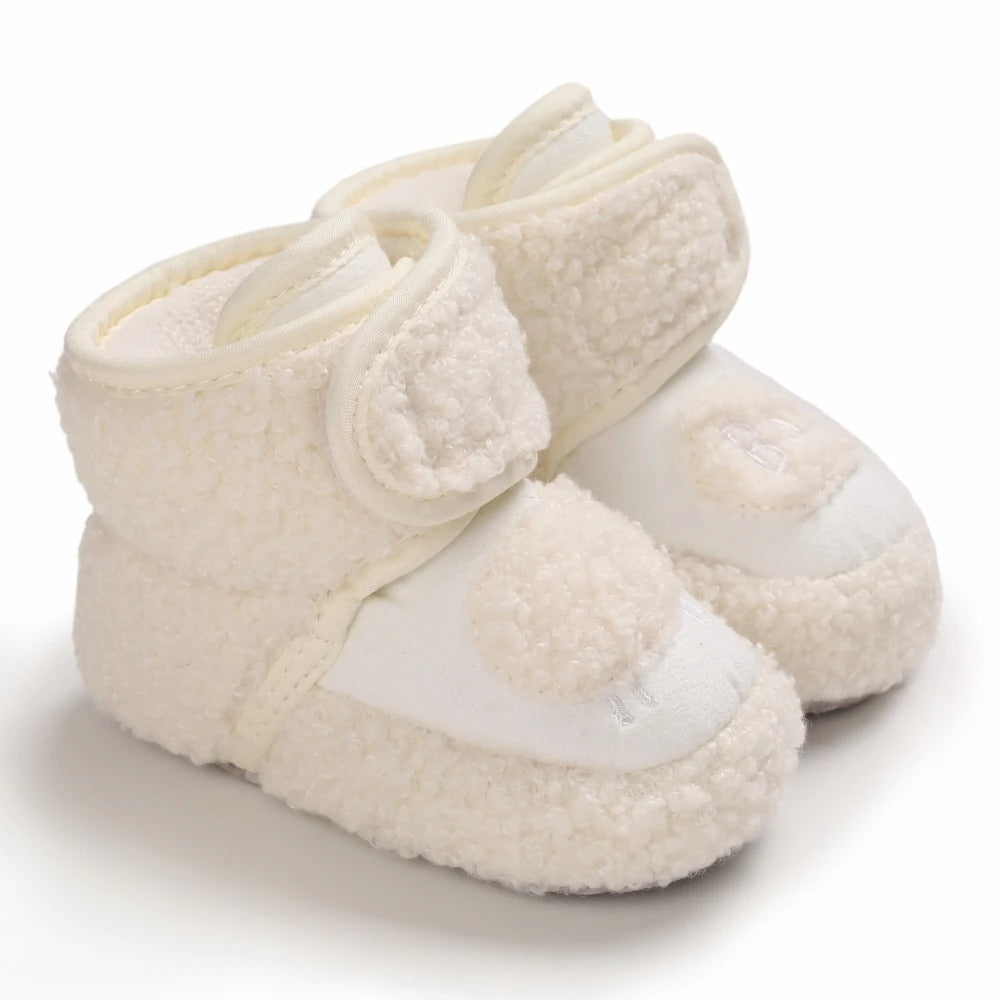 Mini Fashion™ - Warm&Bequem- Tierschuhe Weiß / 17 (6-12 Monate) | Pädagogisches Holzspielzeug von Mein Kleines Baby