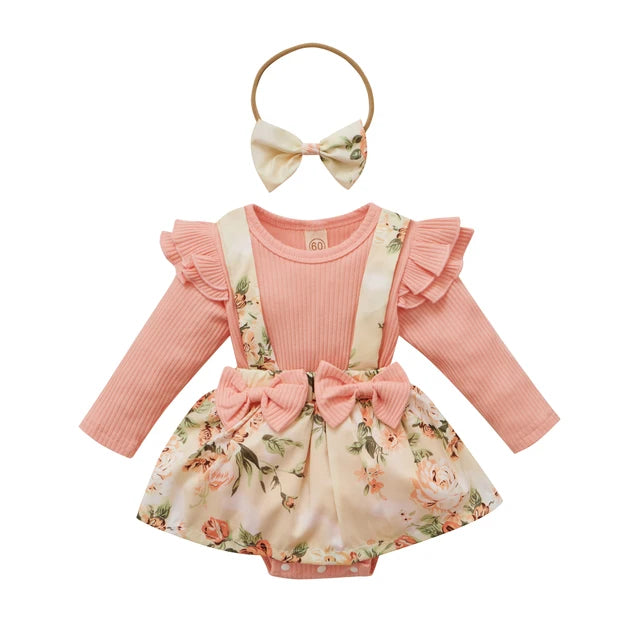 Mini Fashion™ - Weich auf der Haut - Mädchen Strampelanzug Rosa / 86 (12-18 Monate) | Pädagogisches Holzspielzeug von Mein Kleines Baby