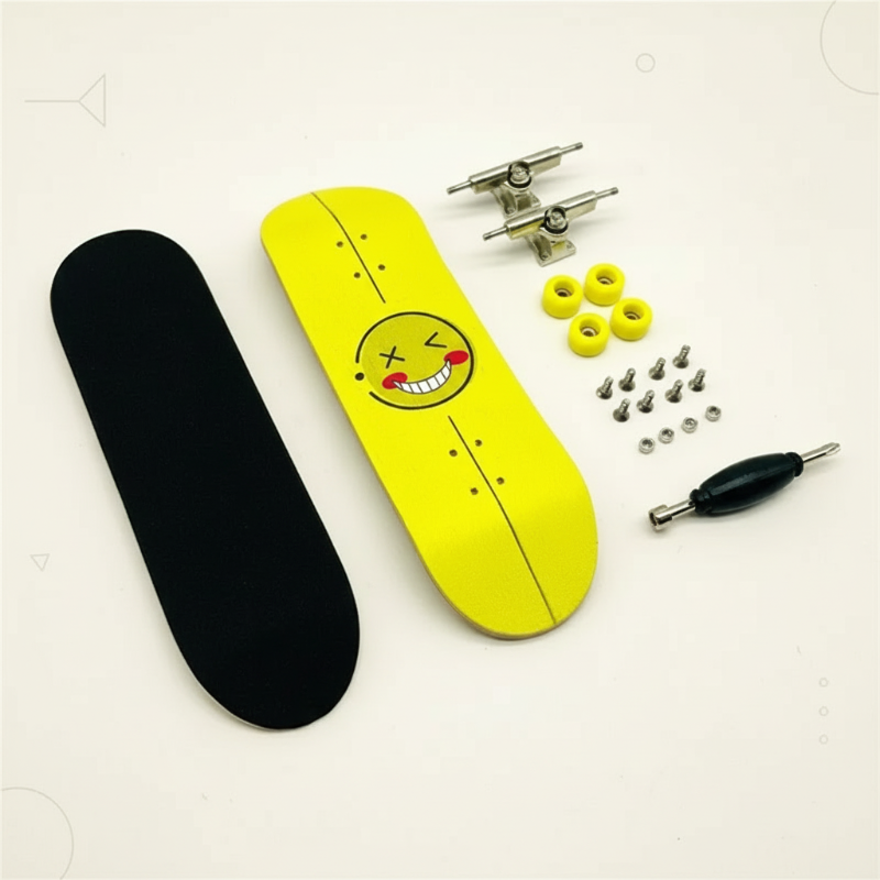 MiniDeck – Robust og fleksibel – Finger-skateboard Smiley | Pädagogisches Holzspielzeug MiniDeck – Robust og fleksibel – Finger-skateboard Smiley | Pädagogisches Holzspielzeug von Mein Kleines Baby