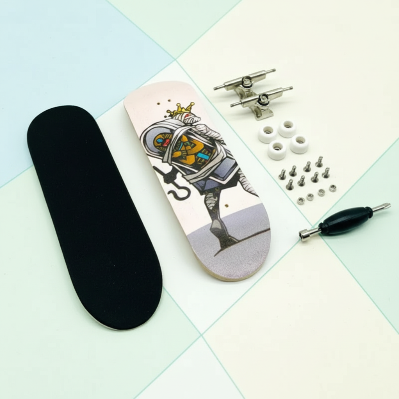 MiniDeck– Robust und flexibel – Finger-Skateboard Mumie | Pädagogisches Holzspielzeug MiniDeck– Robust und flexibel – Finger-Skateboard Mumie | Pädagogisches Holzspielzeug von Mein Kleines Baby