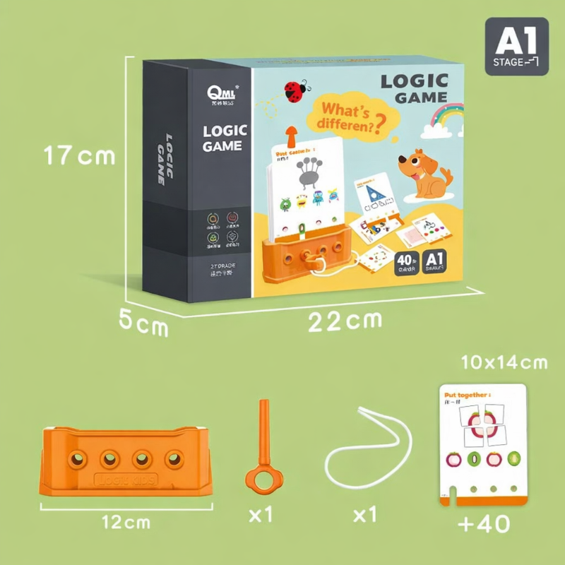 Montessori Shape Matching Game– Logik&Konzentration– Puzzle-Brettspiel Finde die Unterschiede | Pädagogisches Holzspielzeug Montessori Shape Matching Game– Logik&Konzentration– Puzzle-Brettspiel Finde die Unterschiede | Pädagogisches Holzspielzeug von Mein Kleines Baby